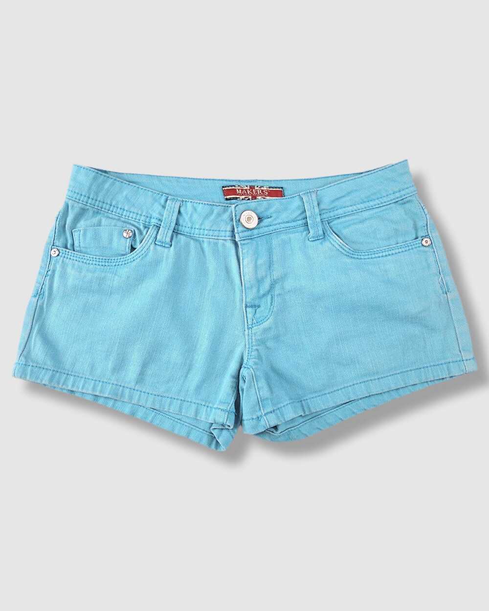 Vintage Y2K low rise denim shorts Makers of True Originals size 25